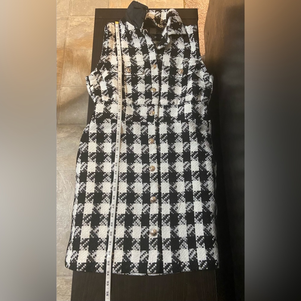 Venus - Houndstooth A-Line Dress (NWT) - Picture 8 of 8